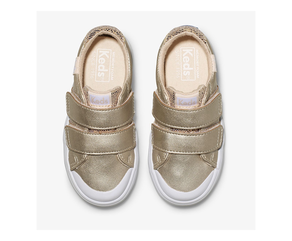 Slip Ons Keds Niña Rosas Dorados - Courtney - 4038-DMNXP